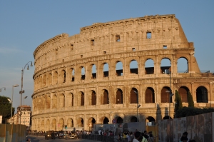 The Colosseum, home of the 'games'.